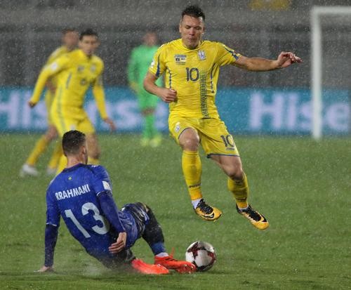 Коноплянка: «Украина будет сражаться за победу в матче с Хорватией»